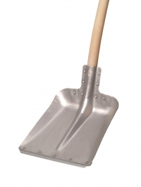 adlus Hallenser Flachrandschaufel (klein) mit Stiel