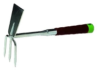 Doppelhacke 3 Zinken/Trapezblatt