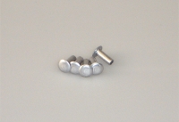 Satz mit 5 Stück Halbhohl-Nieten für adlus Kunststoffkanten