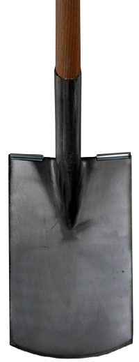Gärtnerspaten Poliert