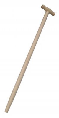 Spatenstiel Natur Buche, feingeschliffen