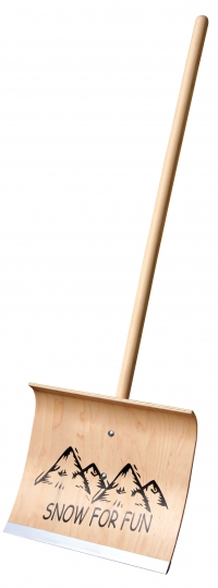 adlus Junior-Schneeschieber "Holz"