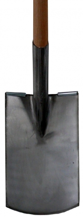 Gärtnerspaten Poliert