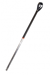 adlus Schneeschieber-Stiel Alu mit Schiebegriff für Alu-Blatt